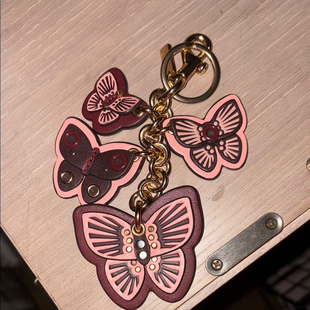 Coach Butterfly Bag Charm